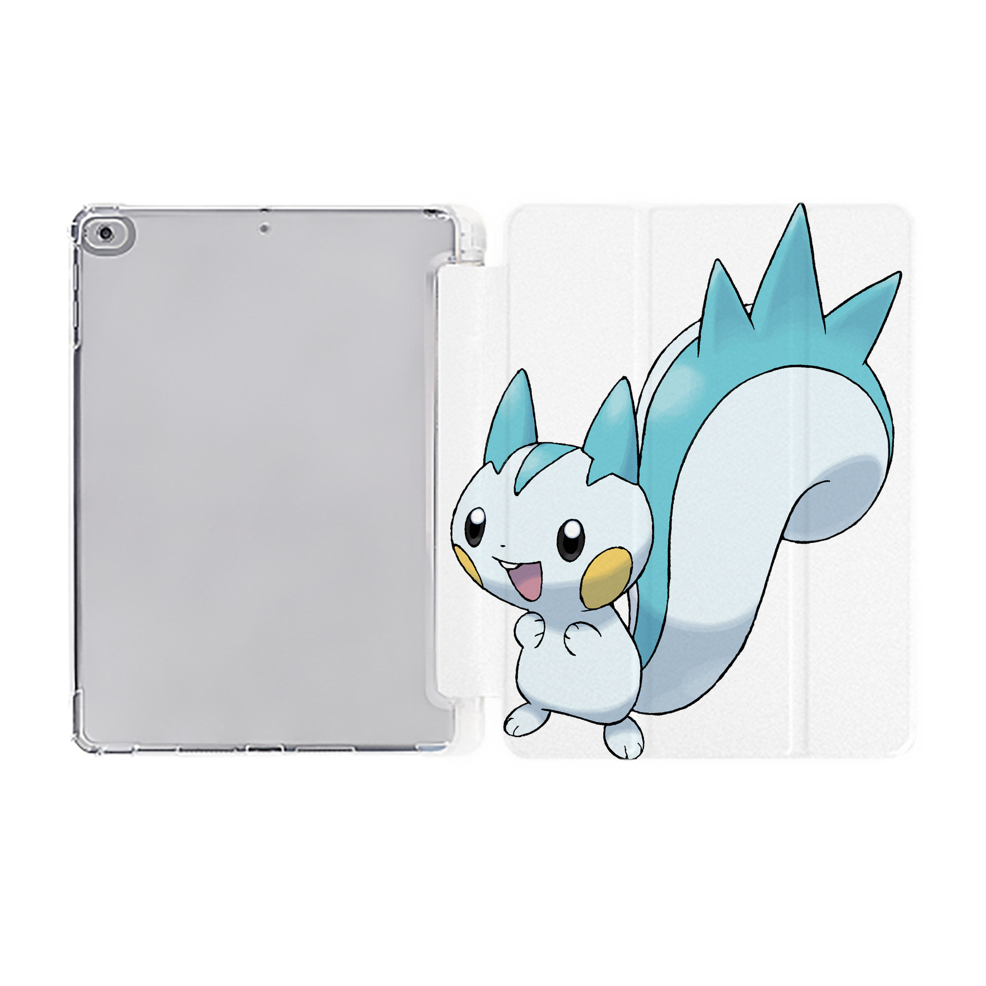 （画像用） ポケットモンスター Pokémon IPad ケース ペン収納付き 三つ折りスタンド PUレザー×シリコン 対応機種9.5/10.5/10.9インチ